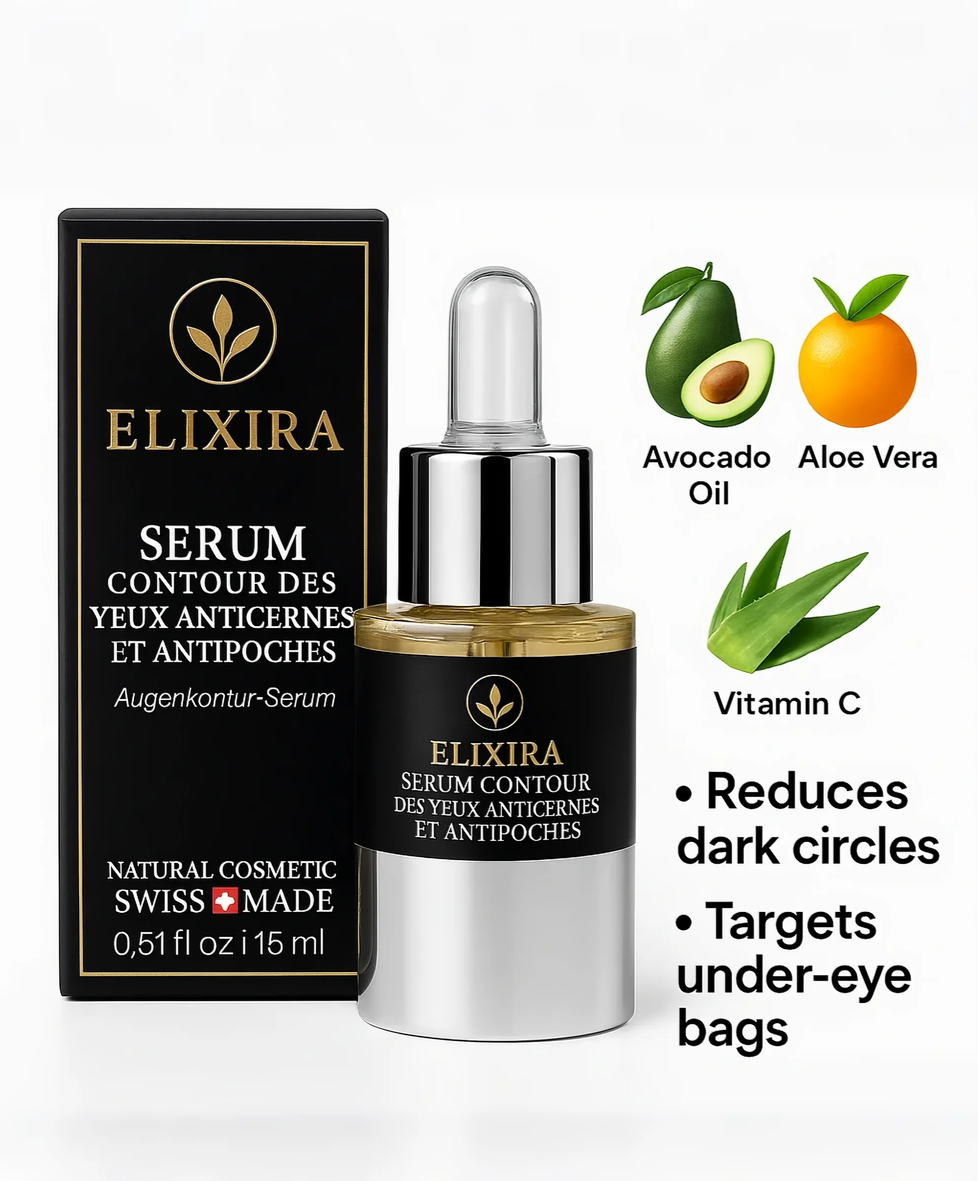 Eye Contour Serum – Anti-Dark Circles Anti-Puffiness